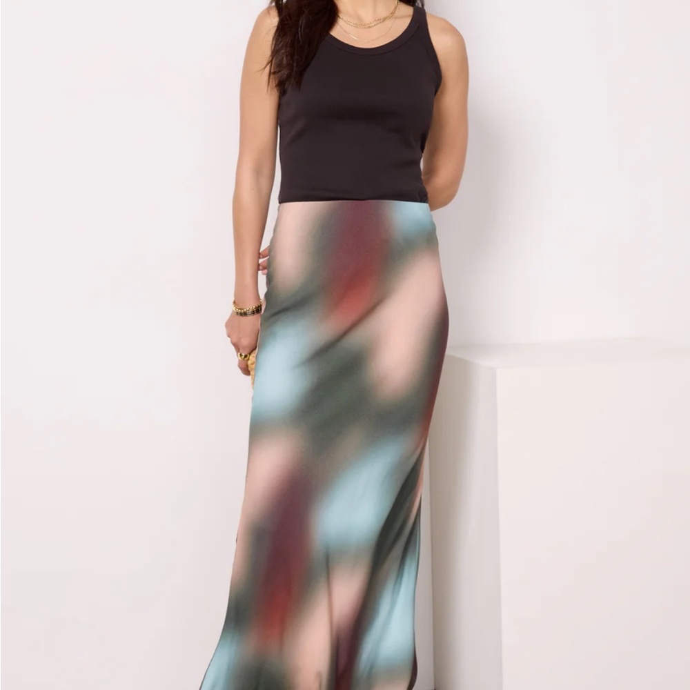 LNA Beni Tie Dye Skirt